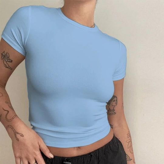 Sportive Slim Fit T-shirt til kvinder