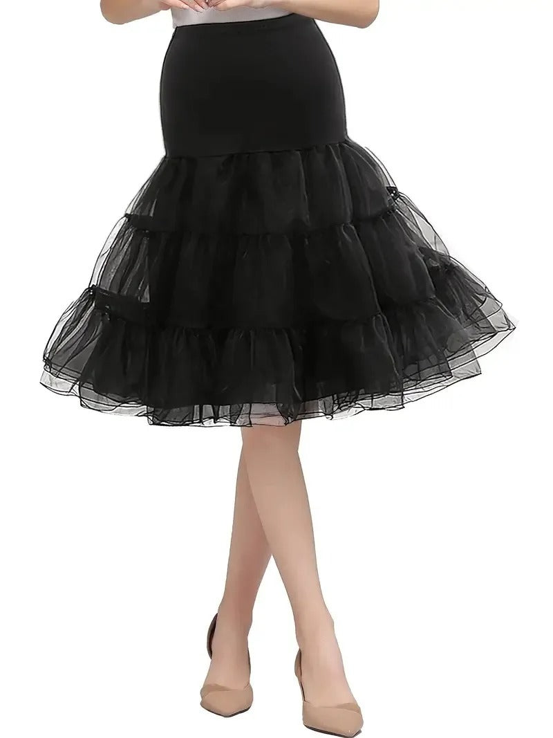Vintage Tule Underkjole Rok