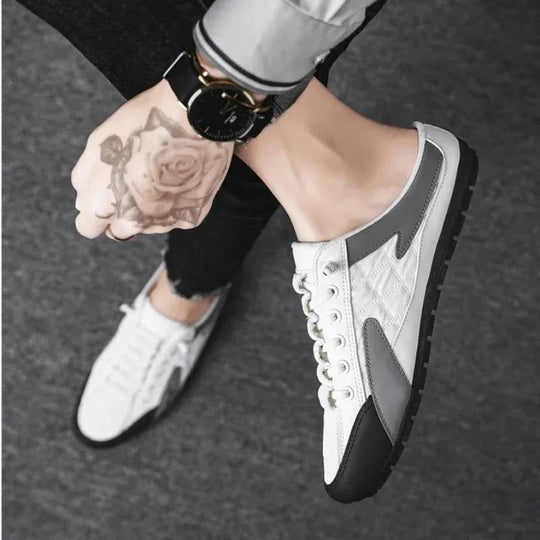 Herresneakers med blød sål til sommer
