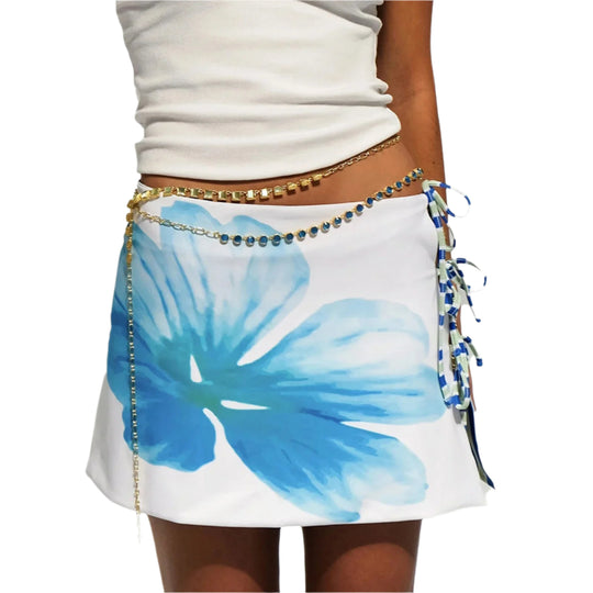 Kvinder Tie-Dye Bodycon nederdel